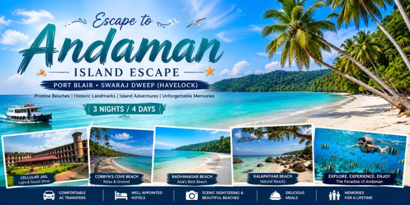Pearls of Andaman - 3N 4D
