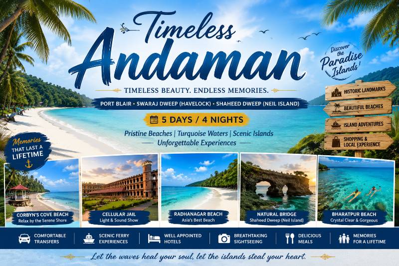 Timeless Andaman  - 4N 5D